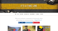 Desktop Screenshot of itsafineline.com